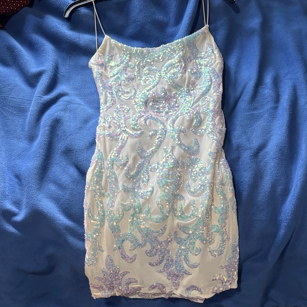 Elegant Sequin Embellished Dress